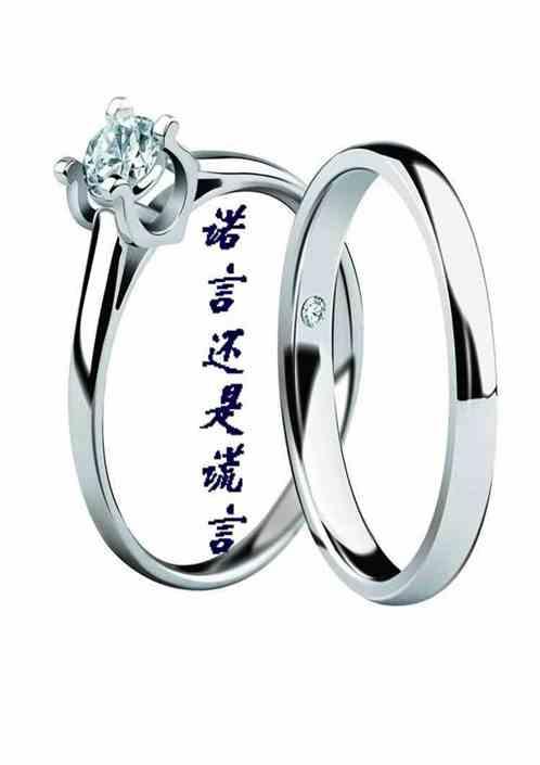诺言谎言陌言无言什么意思