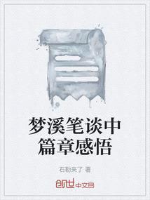 梦溪笔谈中篇章感悟怎么写